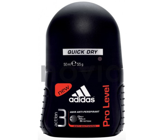 Rutulinis dezodorantas Adidas Action 3 Pro Level vyrams 50 ml